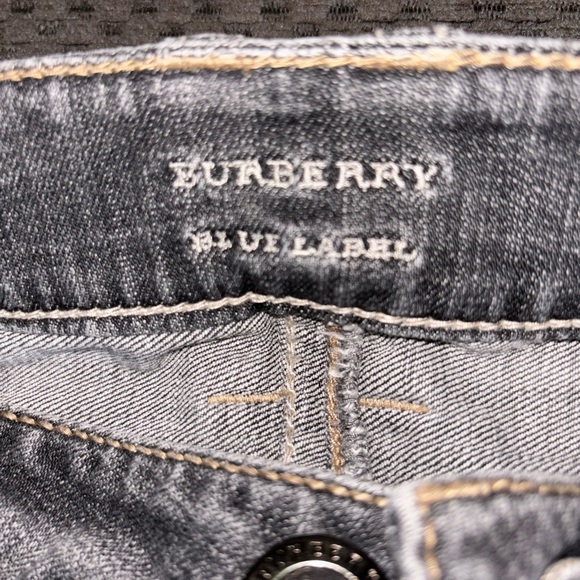 Burberry Blue Label Grey Jeans Size 24 - Picture 3 of 4